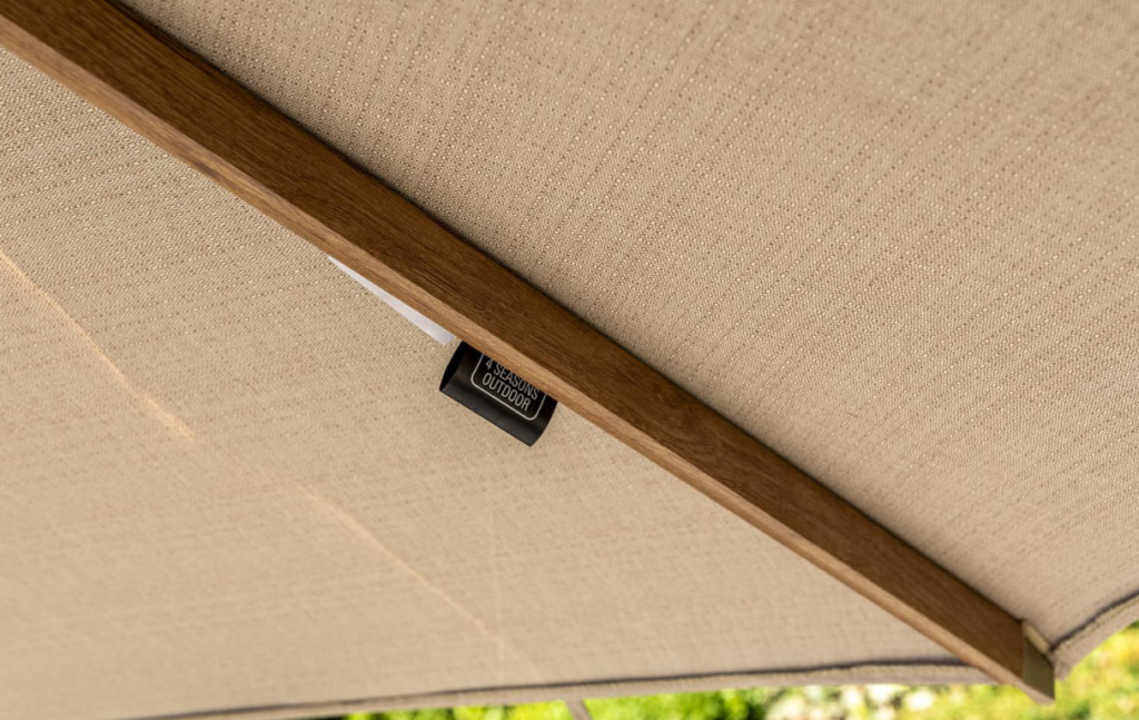 Siesta Premium Woodlook- Sand Ø3.5 mtr