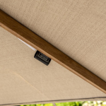 Siesta Premium Woodlook- Sand Ø3.5 mtr