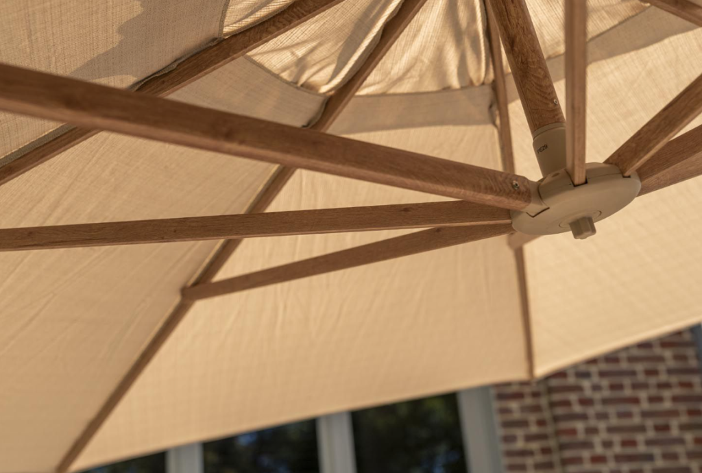 Siesta Premium Woodlook- Sand Ø3.5 mtr