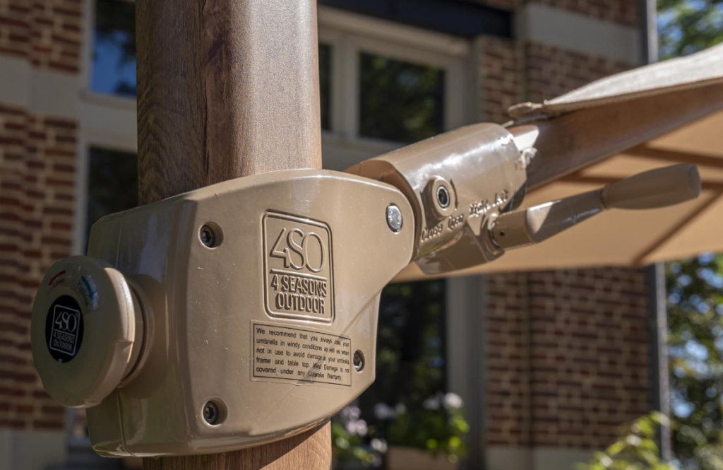 Siesta Premium Woodlook- Sand Ø3.5 mtr