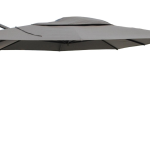 Zweefparasol Hacienda Antraciet 3x4 mtr