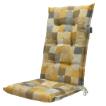 Kussen hoge rug 123x50 outdoor + Jacky Mustard