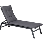 Ligbedkussen 200x65cm Oxford Grey