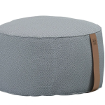 Puff small licht grijs