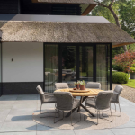 Dining set Moretti + Prado teak-terre tafel