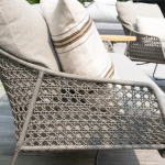 Loungeset Moretti + voetenbank + loungetafel