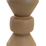 Bijzettafel Louis Ø 30 cm taupe