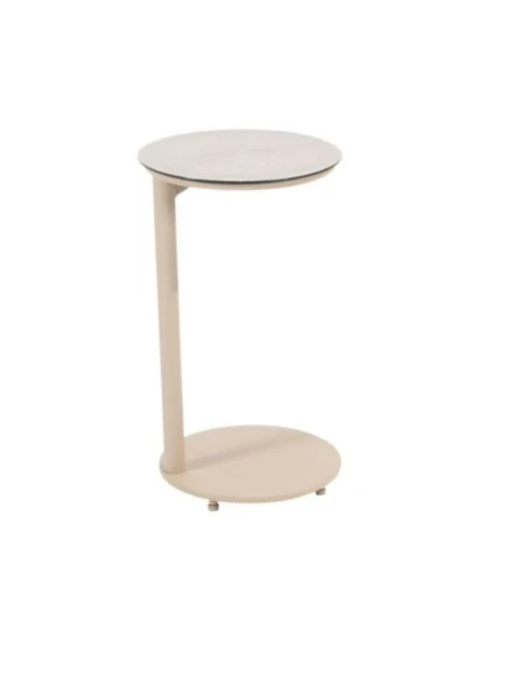 Bijzettafel Vic Ø30 x 50 cm latte