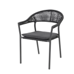 Dining stoel Sienna antraciet