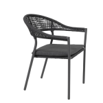 Dining stoel Sienna antraciet