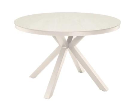 Dining tafel Davos Crema - Ø118 cm