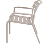 Loungestoel Torvi taupe