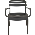 Loungestoel Torvi zwart