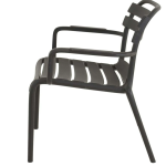 Loungestoel Torvi zwart