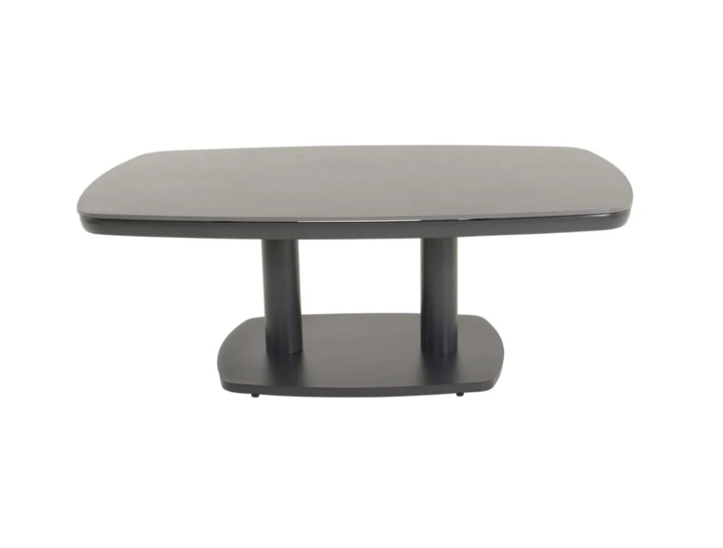 Loungetafel verstelbaar Geneva Deens ovaal - 135x83cm