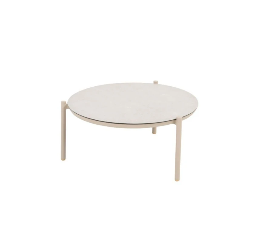 Loungetafel Vic Ø73 x 35 cm latte