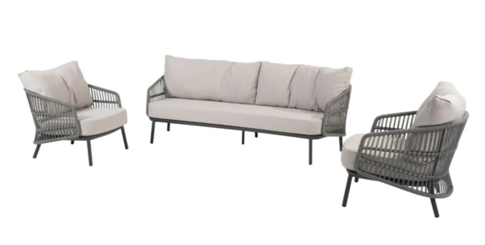 Stoel-bank loungeset Alicante