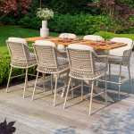 Bar tafel Prado latte - 200x70 cm