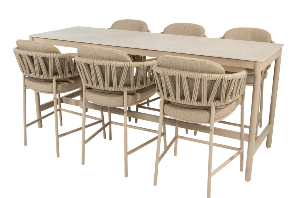 Barset Soho-Calma latte 7-dlg