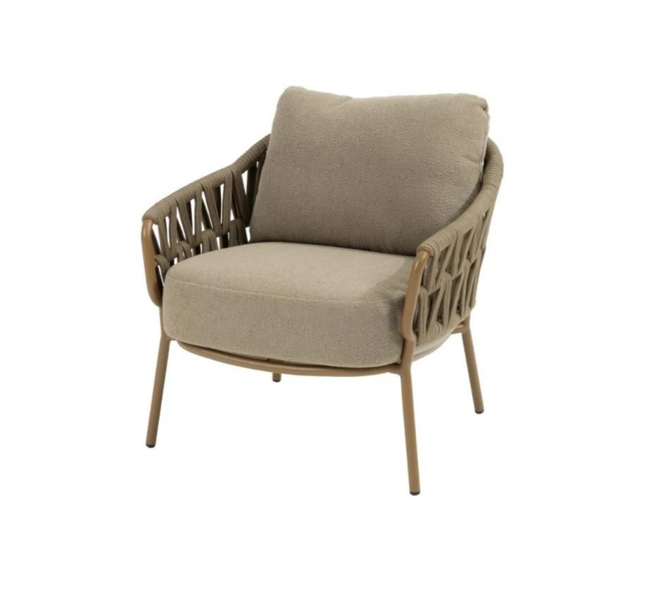 Biarritz low dining stoel incl. 2 kussens