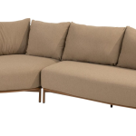 Chaise longue loungeset Biarritz amber 2-dlg