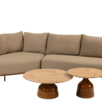 Chaise longue loungeset Biarritz amber 2-dlg