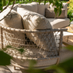 Chaise longue loungeset Sardinia-Volta 4-dlg