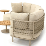 Chaise longue loungeset Sardinia-Volta 4-dlg