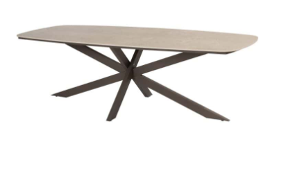 Dinig tafel Prado ceramic antraciet -240x105 cm