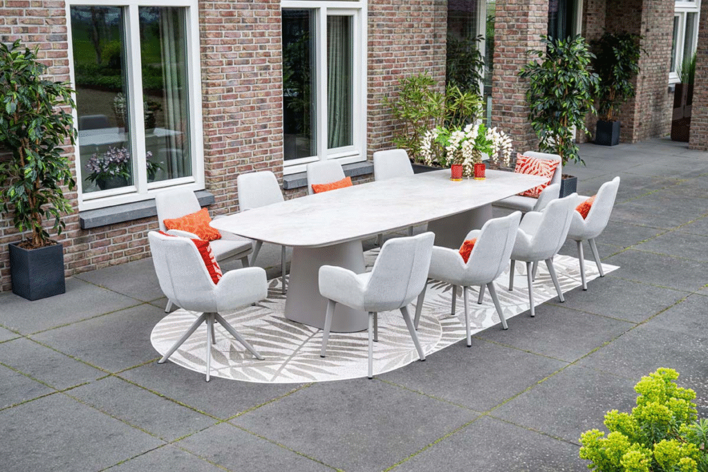 Dining stoel Acate draai taupe/ valley sand