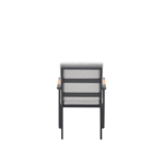 Dining stoel Felini teak look sand