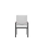 Dining stoel Felini teak look sand