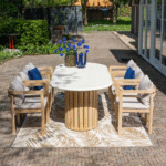 Dining stoel Ibiza acacia sand