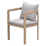 Dining stoel Ibiza acacia sand