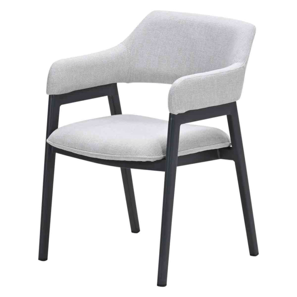 Dining stoel Selina carbon black sand