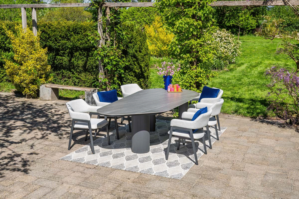 Dining stoel Selina carbon black sand