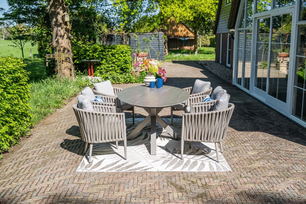 Dining stoel Teromos taupe sand