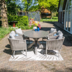 Dining stoel Teromos taupe sand