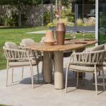 Dining tafel Estate mango amber-teak - 240x105 cm