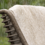 Dining tafel Estate mango latte-teak + Dining stoel Fabrice 8-dlg