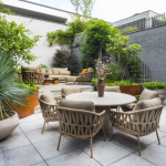 Dining tafel Hampton rond mortex - Ø160