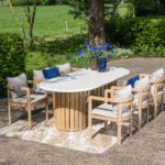 Dining tafel Ibiza ovaal acacia - 230x100x75 cm