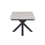 Dining tafel Ireland carbon black sand - 240x100x76 cm
