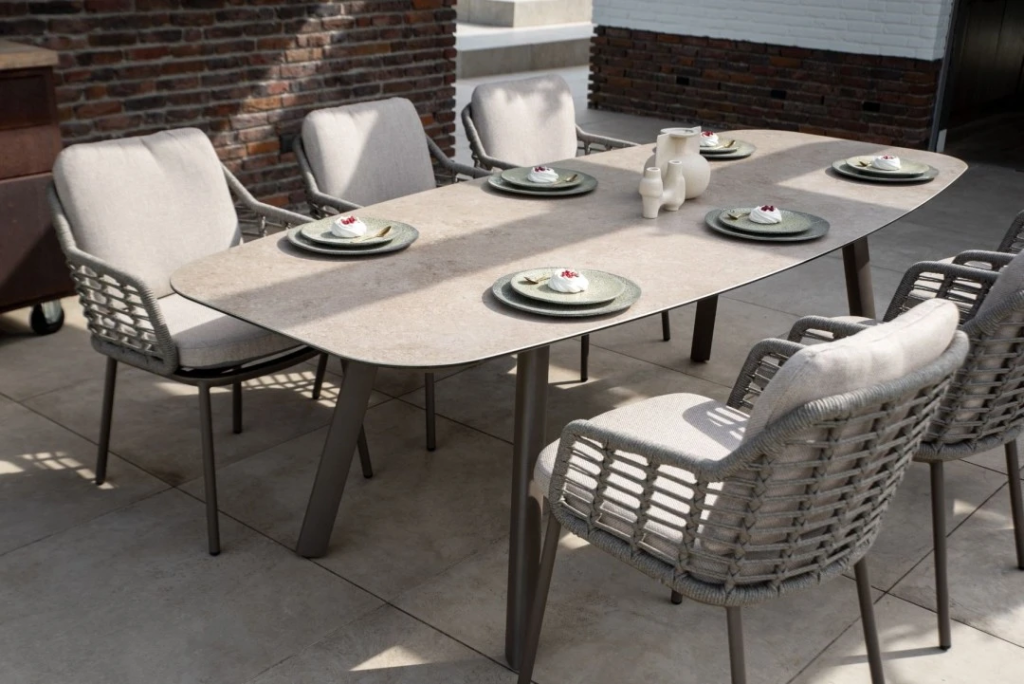 Dining tafel Manolo terre - 240x103 cm