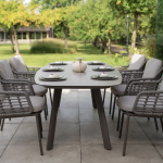 Dining tafel Manolo terre - 240x103 cm