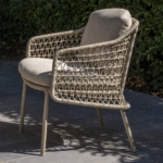 Dining tafel Prado barrel 240 cm + Dining stoel Puccini 8-dlg