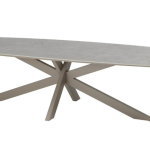 Dining tafel Prado barrel latte - 300x110 cm