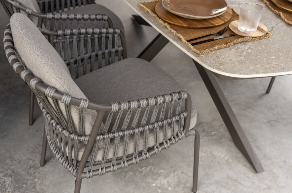 Dining tafel Prado barrel terre - 300x110 cm