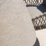 Dining tafel Prado keramiek barrel latte - 300x110 cm