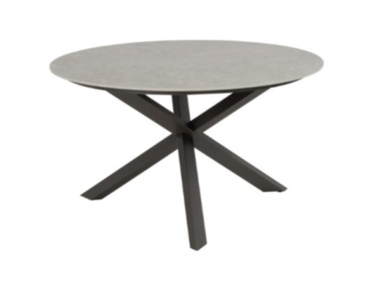 Dining tafel Prado sabbia panna terre - Ø130 cm